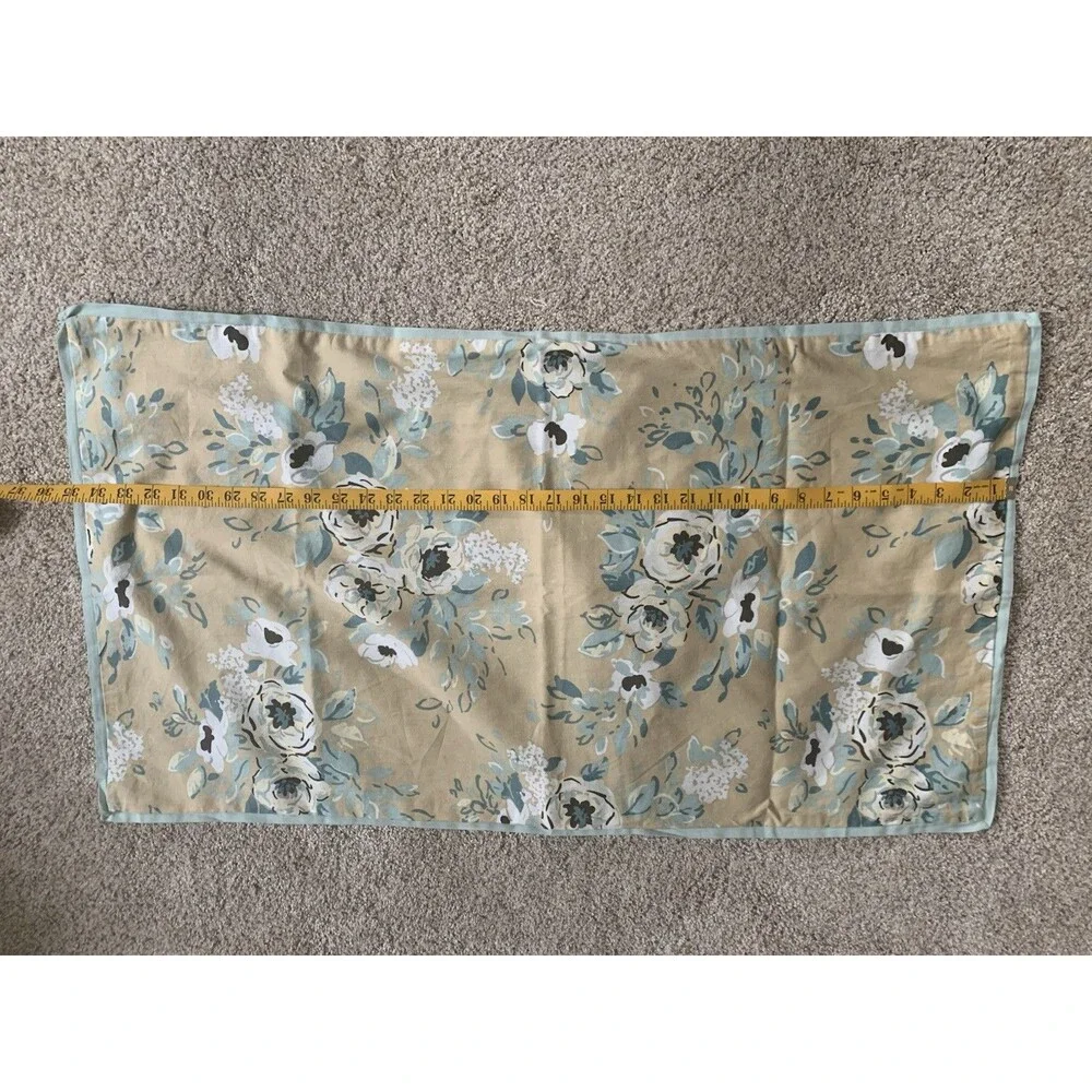 Madison Park  King duvet cover set Teal, Gray, White, Tan Shabby Chic
